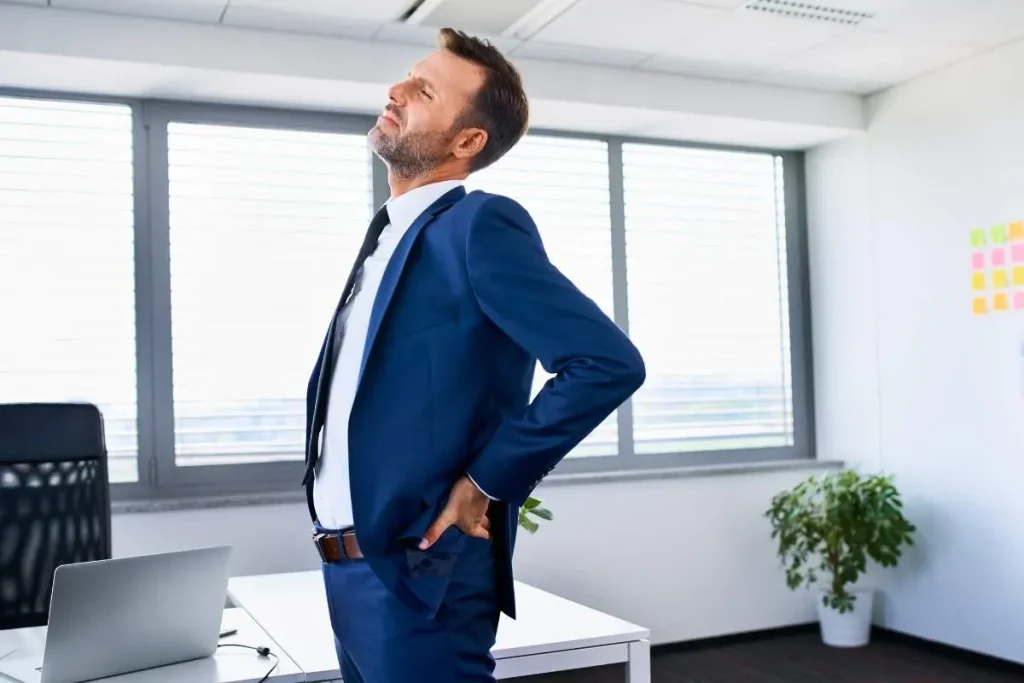 Arrêt de travail pour pincement discal L5-S1